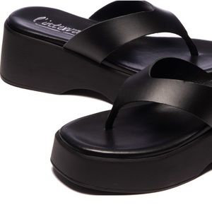 L’INTERVALLE Kuni Black Leather